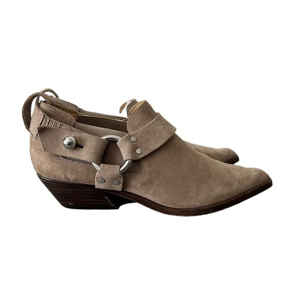 Rag & Bone Western Harness Booties Size 37.5 - Picture 3 of 16